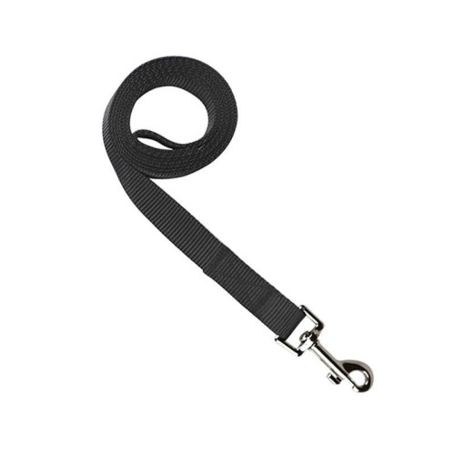 Correa Perro de Nylon Negra (1,5x120cm)