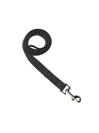 Correa Perro de Nylon Negra (1,5x120cm)