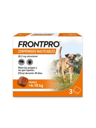 Frontpro 3 Comprimidos Masticables Perros 4-10kg