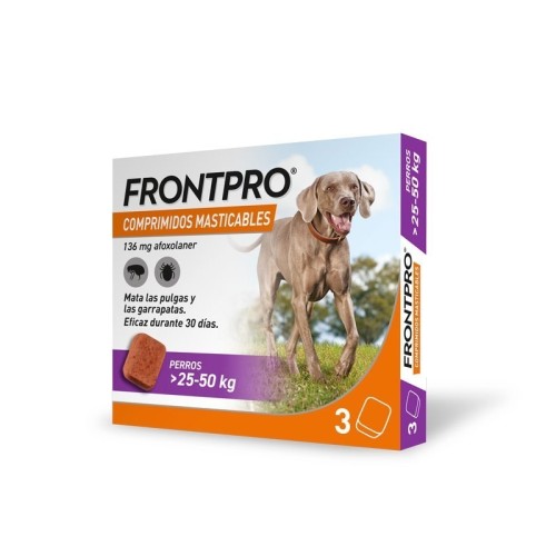Frontpro 3 Comprimidos Masticables Perros 25-50kg