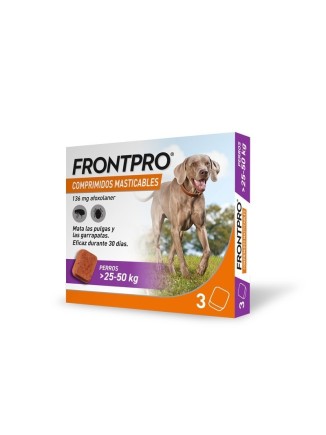 Frontpro 3 Comprimidos Masticables Perros 25-50kg