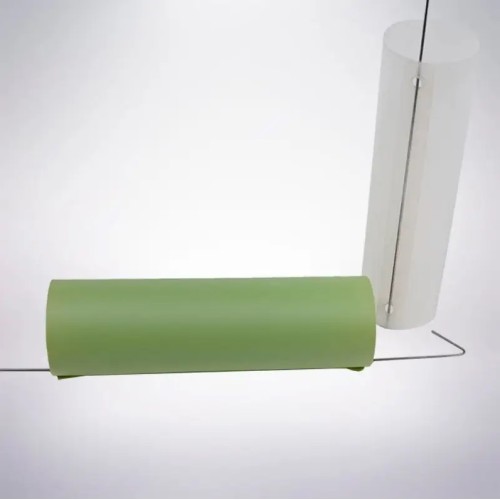 Protector Arbol Blanco 35x11cm con Varilla