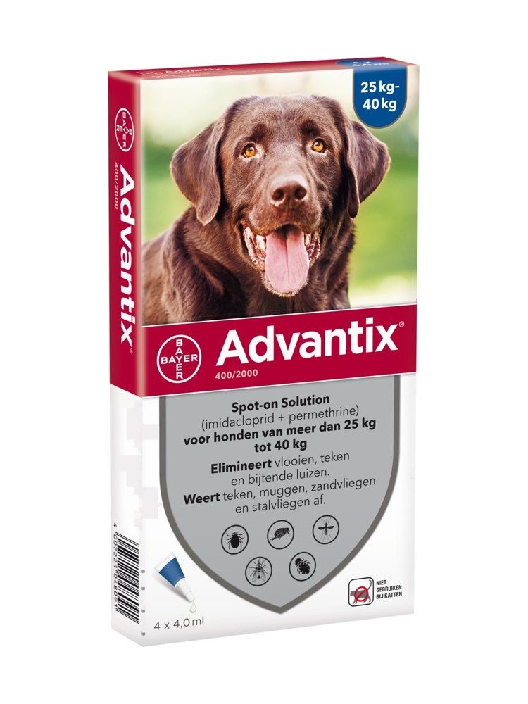 Advantix para Perros de 25-40kg