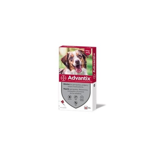 Advantix para Perros de 10-25kg