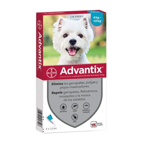 Advantix para Perros de 4-10kg