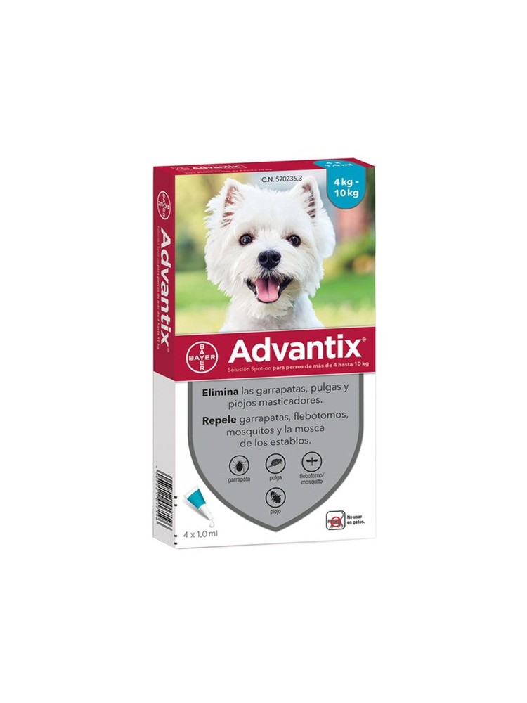 Advantix para Perros de 4-10kg