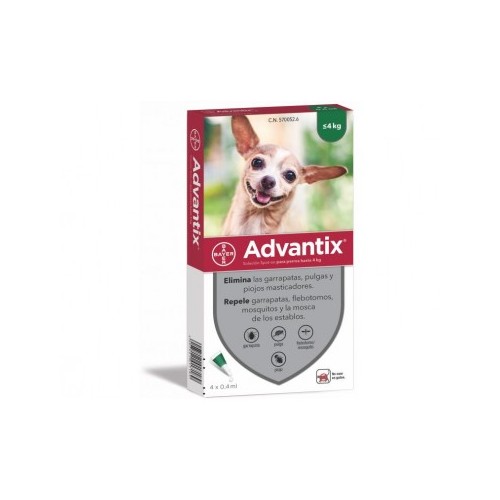 Advantix Perros de menos de 4kg