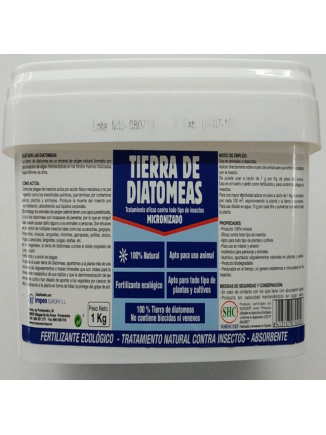 Tierra de Diatomeas Micronizada 1kg