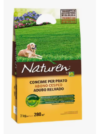 NATUREN Abono Cesped 7Kg