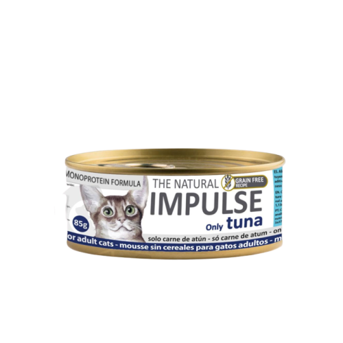 Mousse Atun Gatos 85g Impulse Cat Humedo sin cereales