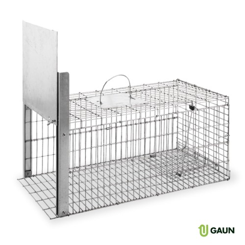 CESTO CAZA PLEGABLE GALVANIZADO