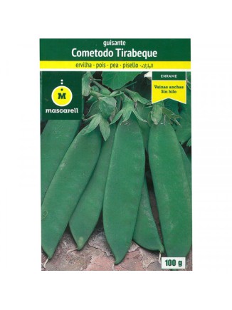 Semillas de Guisante Cometodo Tirabeque 100g