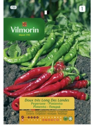 Semillas de Pimiento Dulce Largo