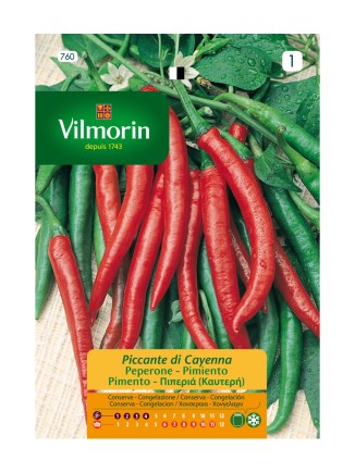 Semillas de Pimiento Picante di Cayena