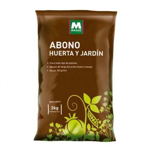 Abono Huerta y Jardin en Bolsa 2kg