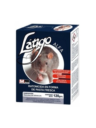 Raticida Latigo Alfa 4 120g