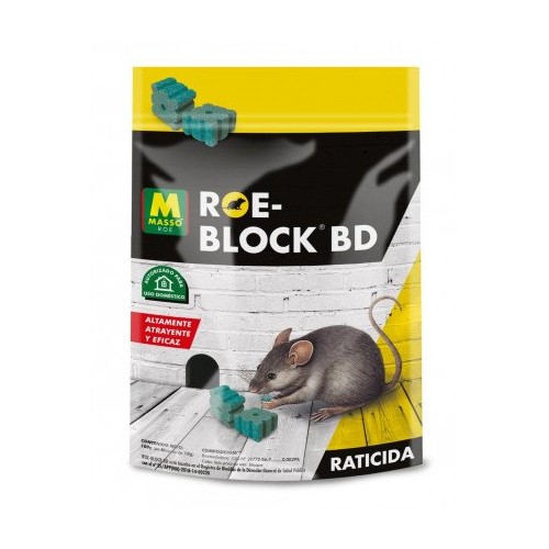 Raticida Roe Block BD 100g