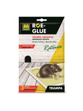 Trampa Adhesiva Ratones Cucarachas e Insectos 2ud
