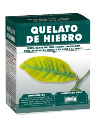 Quelato de Hierro 2,4% 500g